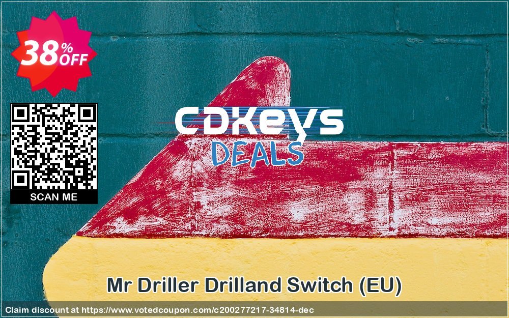 Mr Driller Drilland Switch, EU  Coupon, discount Mr Driller Drilland Switch (EU) Deal 2024 CDkeys. Promotion: Mr Driller Drilland Switch (EU) Exclusive Sale offer 