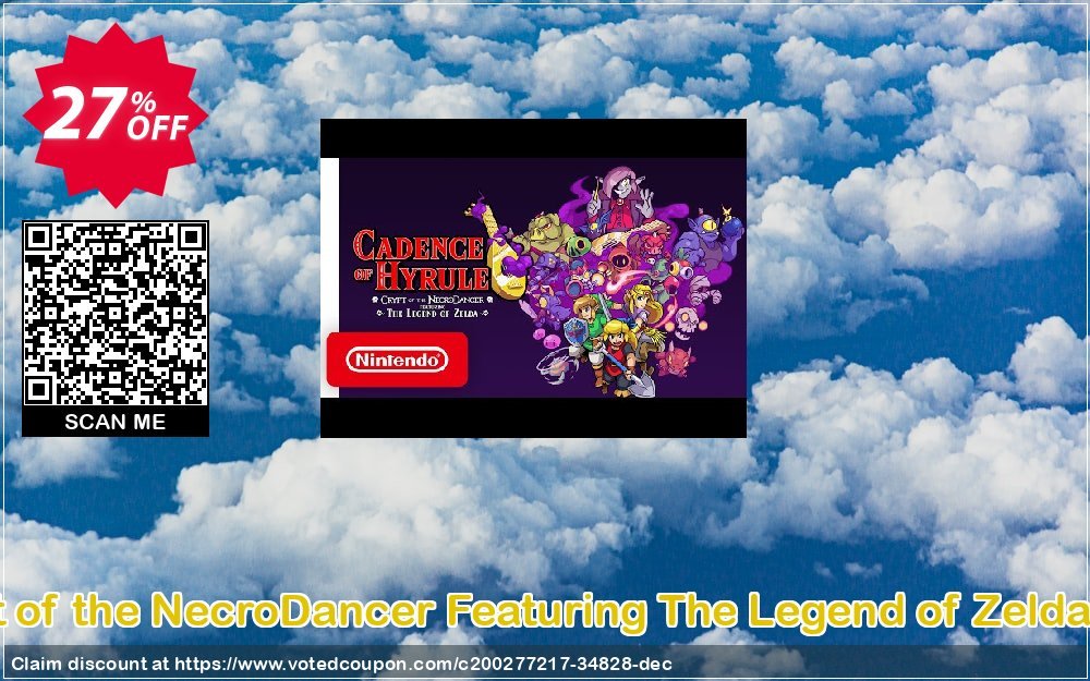 Cadence of Hyrule – Crypt of the NecroDancer Featuring The Legend of Zelda: Season Pass Switch, EU  Coupon, discount Cadence of Hyrule – Crypt of the NecroDancer Featuring The Legend of Zelda: Season Pass Switch (EU) Deal 2024 CDkeys. Promotion: Cadence of Hyrule – Crypt of the NecroDancer Featuring The Legend of Zelda: Season Pass Switch (EU) Exclusive Sale offer 