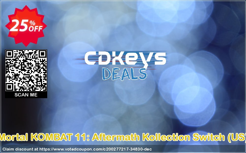 Mortal KOMBAT 11: Aftermath Kollection Switch, US  Coupon, discount Mortal KOMBAT 11: Aftermath Kollection Switch (US) Deal 2024 CDkeys. Promotion: Mortal KOMBAT 11: Aftermath Kollection Switch (US) Exclusive Sale offer 