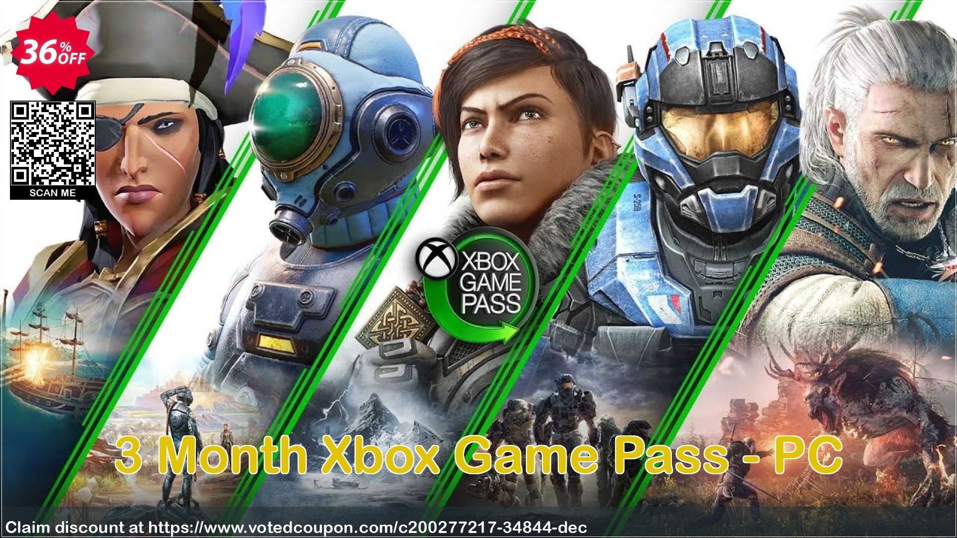 3 Month Xbox Game Pass - PC Coupon, discount 3 Month Xbox Game Pass - PC Deal 2024 CDkeys. Promotion: 3 Month Xbox Game Pass - PC Exclusive Sale offer 