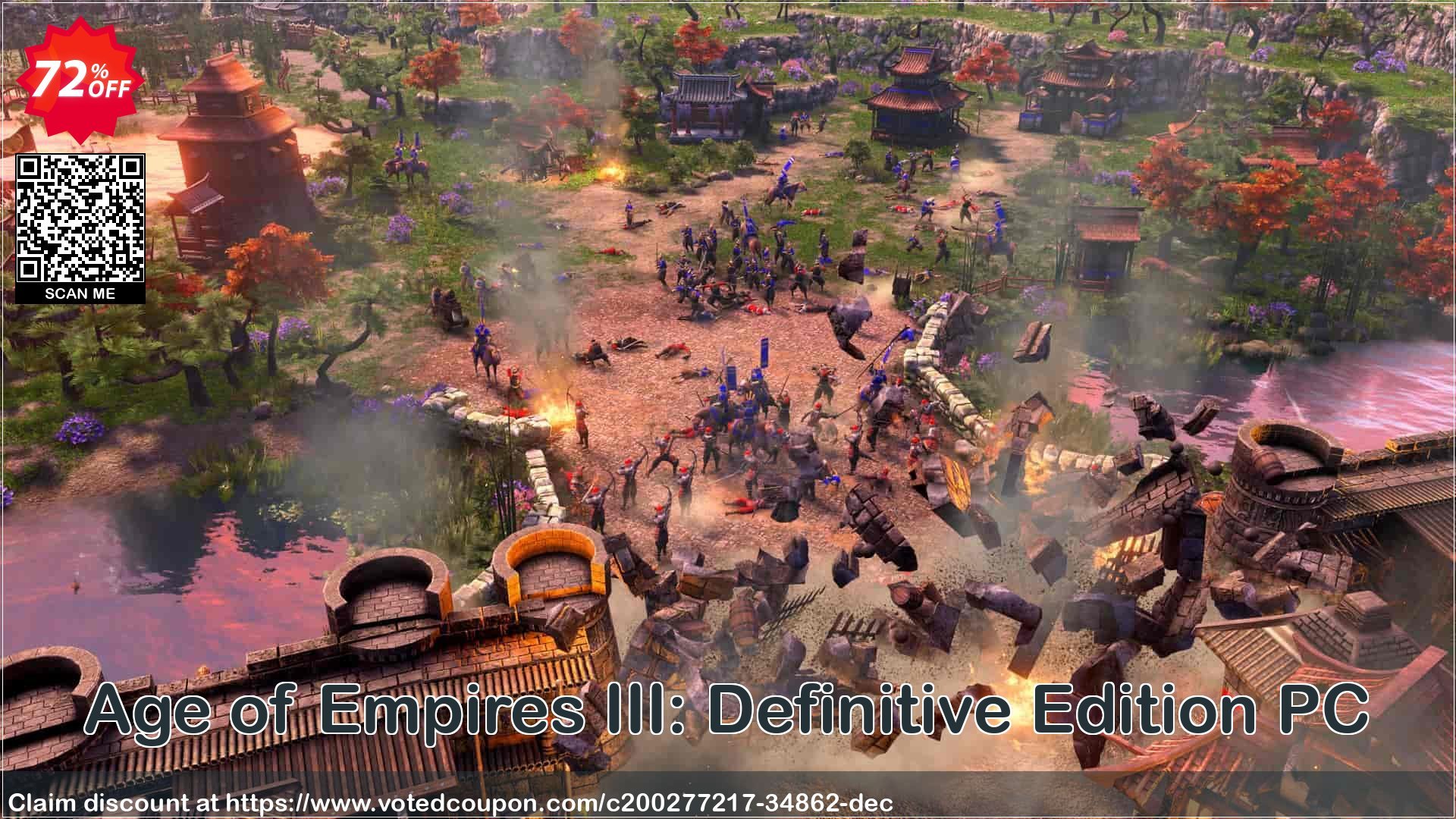 Age of Empires III: Definitive Edition PC Coupon Code May 2024, 72% OFF - VotedCoupon