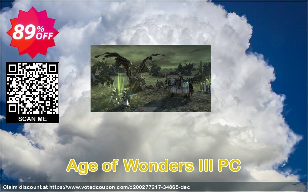 Age of Wonders III PC Coupon Code Apr 2024, 89% OFF - VotedCoupon