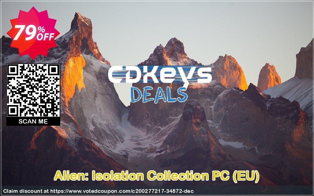 Alien: Isolation Collection PC, EU  Coupon, discount Alien: Isolation Collection PC (EU) Deal 2024 CDkeys. Promotion: Alien: Isolation Collection PC (EU) Exclusive Sale offer 