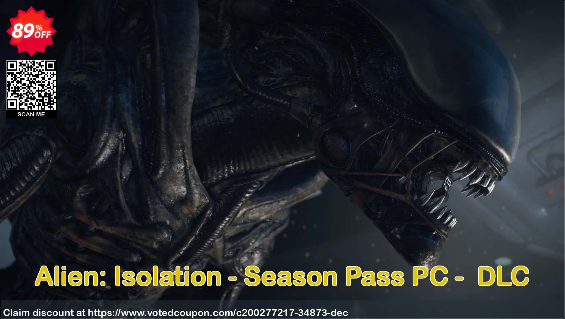 Alien: Isolation - Season Pass PC -  DLC Coupon Code May 2024, 89% OFF - VotedCoupon