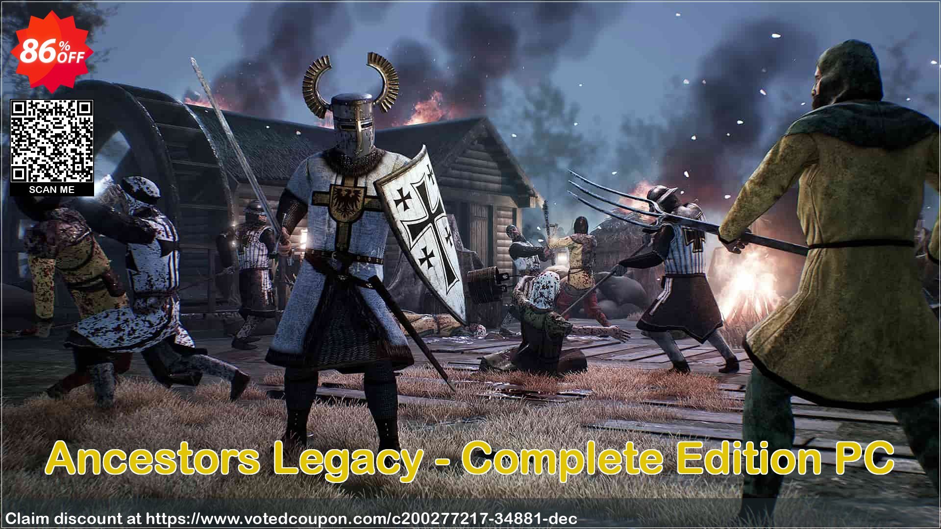 Ancestors Legacy - Complete Edition PC Coupon Code Apr 2024, 86% OFF - VotedCoupon