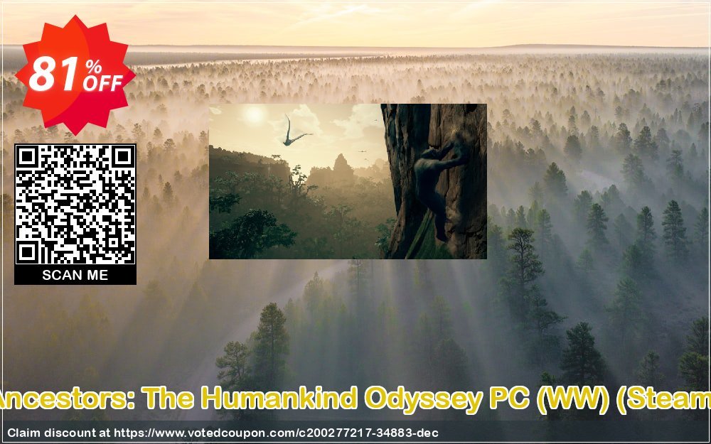 Ancestors: The Humankind Odyssey PC, WW , Steam  Coupon, discount Ancestors: The Humankind Odyssey PC (WW) (Steam) Deal 2024 CDkeys. Promotion: Ancestors: The Humankind Odyssey PC (WW) (Steam) Exclusive Sale offer 
