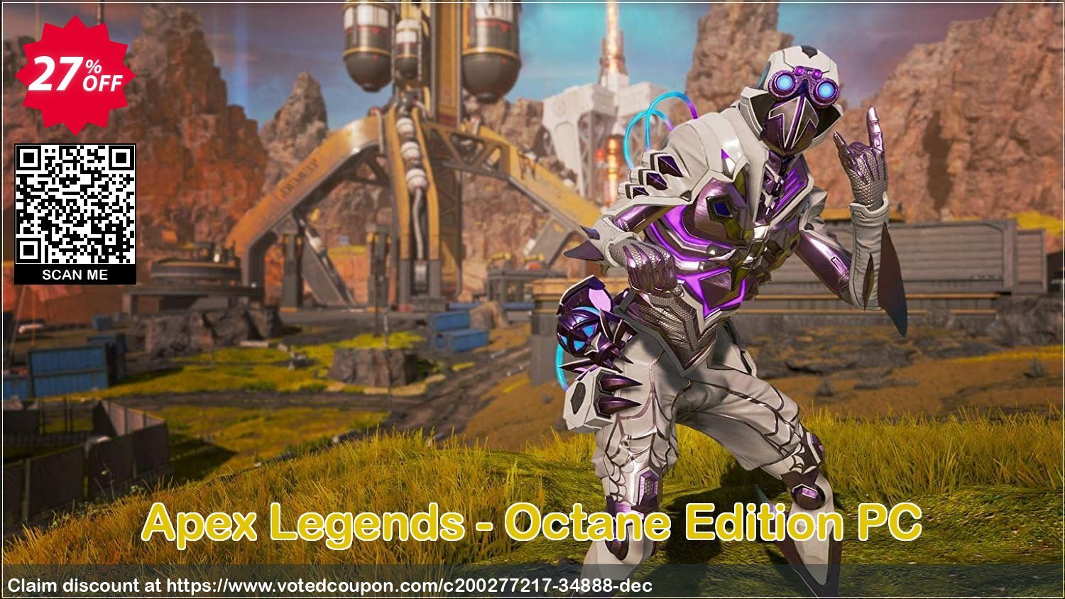 Apex Legends - Octane Edition PC Coupon, discount Apex Legends - Octane Edition PC Deal 2023 CDkeys. Promotion: Apex Legends - Octane Edition PC Exclusive Sale offer 