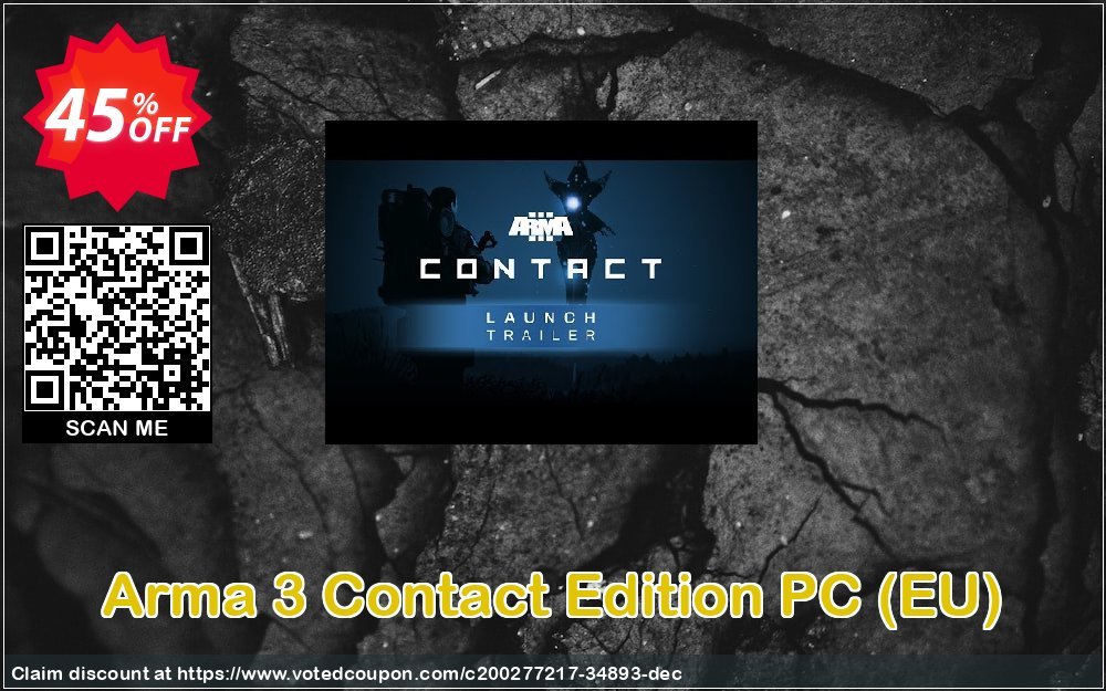 Arma 3 Contact Edition PC, EU  Coupon, discount Arma 3 Contact Edition PC (EU) Deal 2024 CDkeys. Promotion: Arma 3 Contact Edition PC (EU) Exclusive Sale offer 