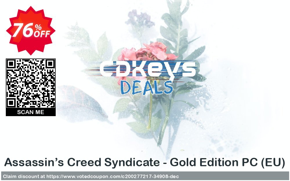 Assassin’s Creed Syndicate - Gold Edition PC, EU  Coupon Code May 2024, 76% OFF - VotedCoupon