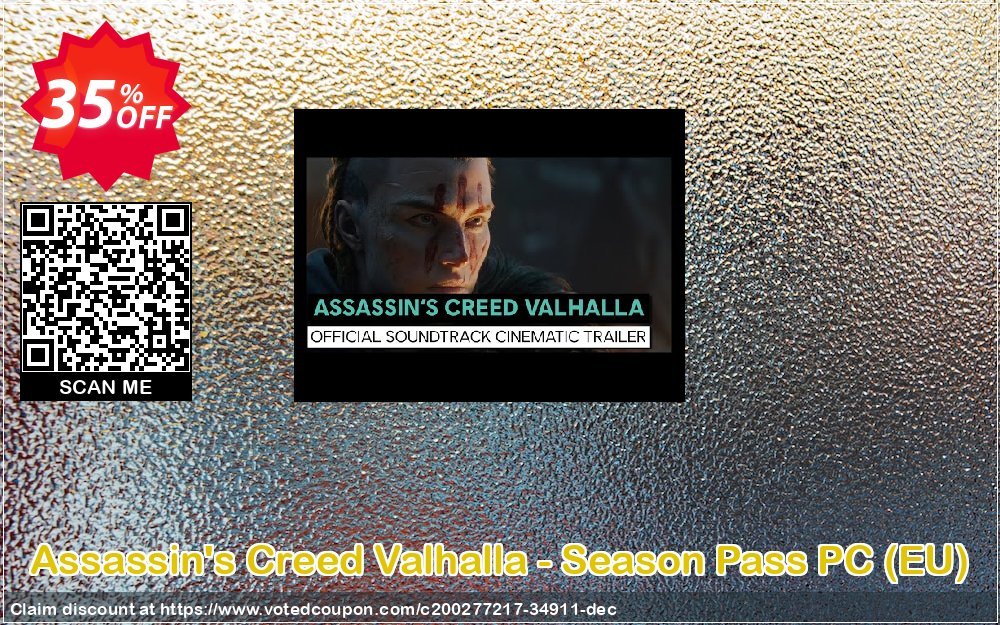 Assassin's Creed Valhalla - Season Pass PC, EU  Coupon Code May 2024, 35% OFF - VotedCoupon