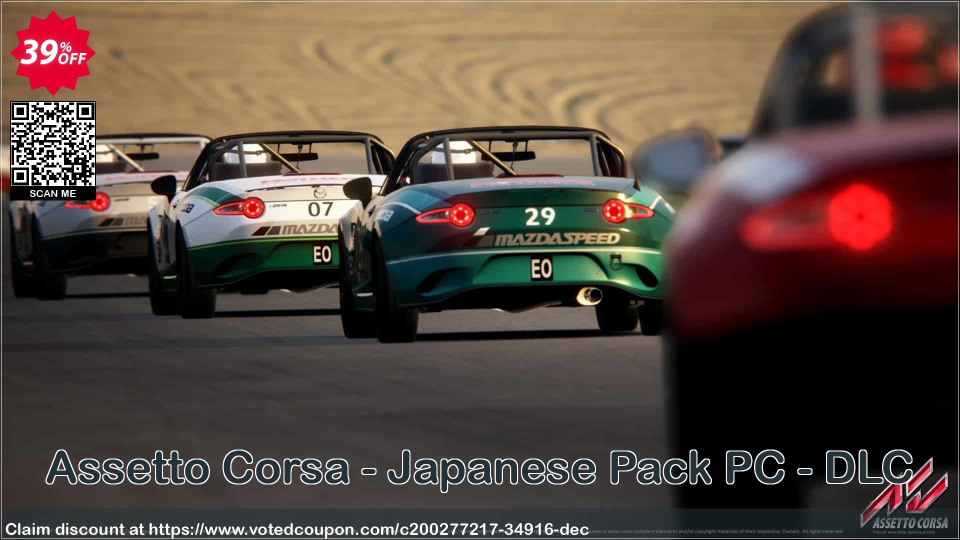 Assetto Corsa - Japanese Pack PC - DLC Coupon, discount Assetto Corsa - Japanese Pack PC - DLC Deal 2024 CDkeys. Promotion: Assetto Corsa - Japanese Pack PC - DLC Exclusive Sale offer 