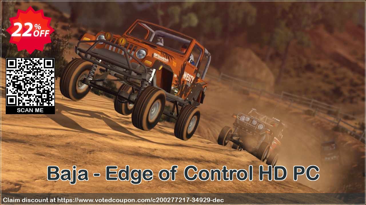 Baja - Edge of Control HD PC Coupon, discount Baja - Edge of Control HD PC Deal 2024 CDkeys. Promotion: Baja - Edge of Control HD PC Exclusive Sale offer 