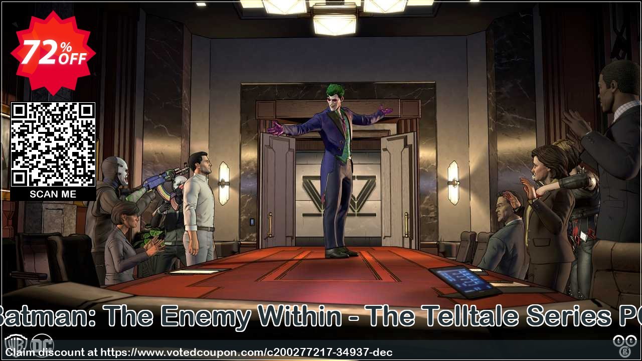 Batman: The Enemy Within - The Telltale Series PC Coupon, discount Batman: The Enemy Within - The Telltale Series PC Deal 2024 CDkeys. Promotion: Batman: The Enemy Within - The Telltale Series PC Exclusive Sale offer 