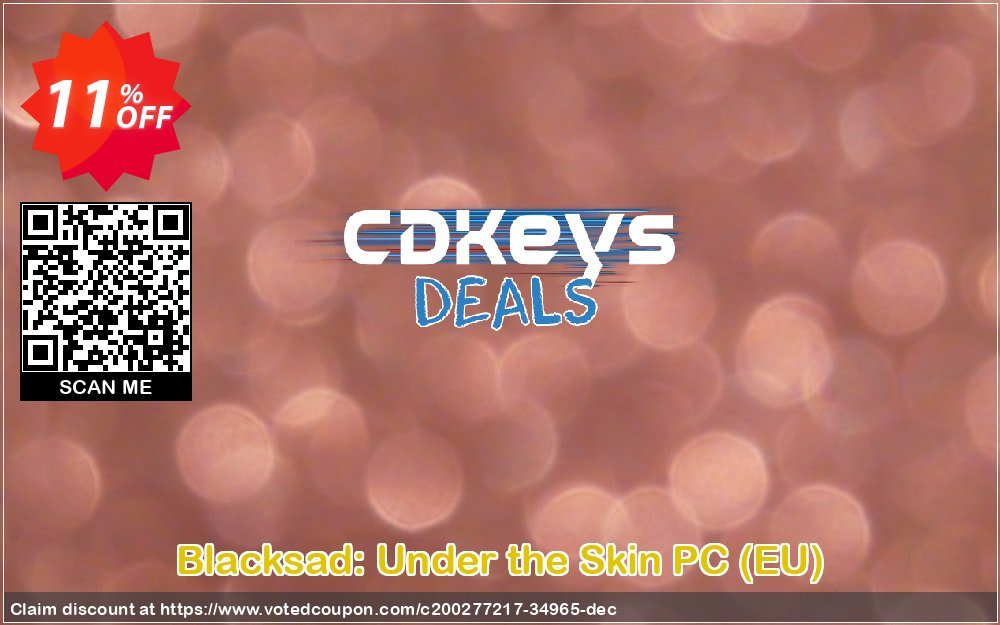 Blacksad: Under the Skin PC, EU  Coupon, discount Blacksad: Under the Skin PC (EU) Deal 2024 CDkeys. Promotion: Blacksad: Under the Skin PC (EU) Exclusive Sale offer 