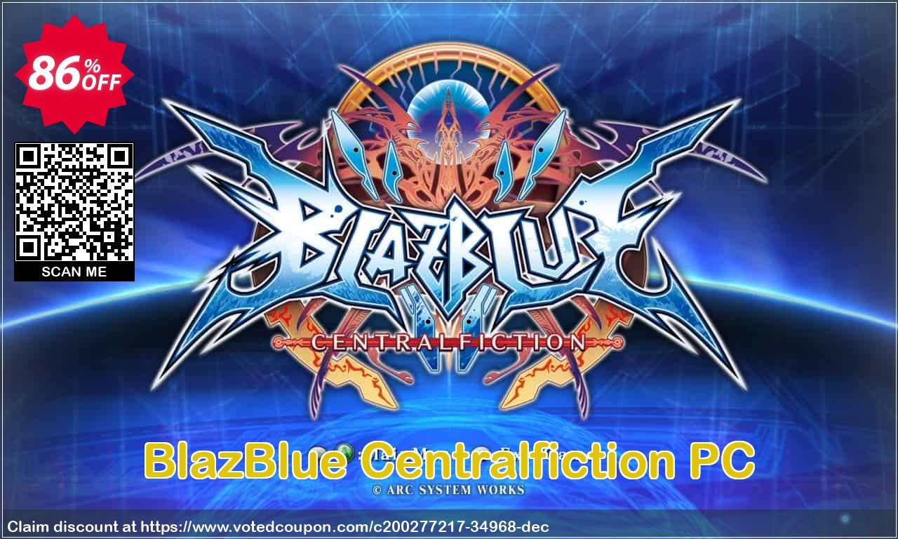 BlazBlue Centralfiction PC Coupon, discount BlazBlue Centralfiction PC Deal 2024 CDkeys. Promotion: BlazBlue Centralfiction PC Exclusive Sale offer 