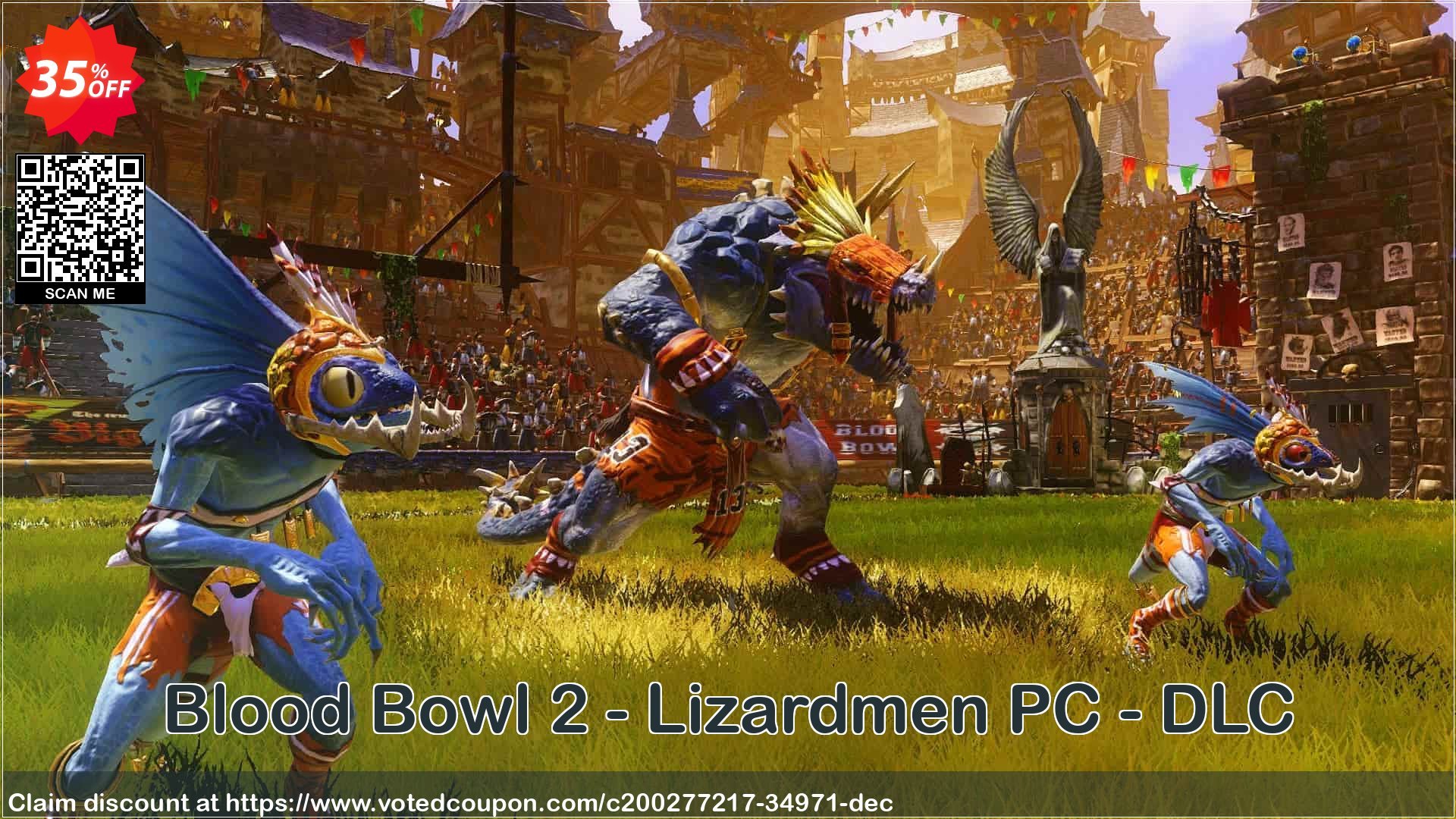 Blood Bowl 2 - Lizardmen PC - DLC Coupon, discount Blood Bowl 2 - Lizardmen PC - DLC Deal 2024 CDkeys. Promotion: Blood Bowl 2 - Lizardmen PC - DLC Exclusive Sale offer 