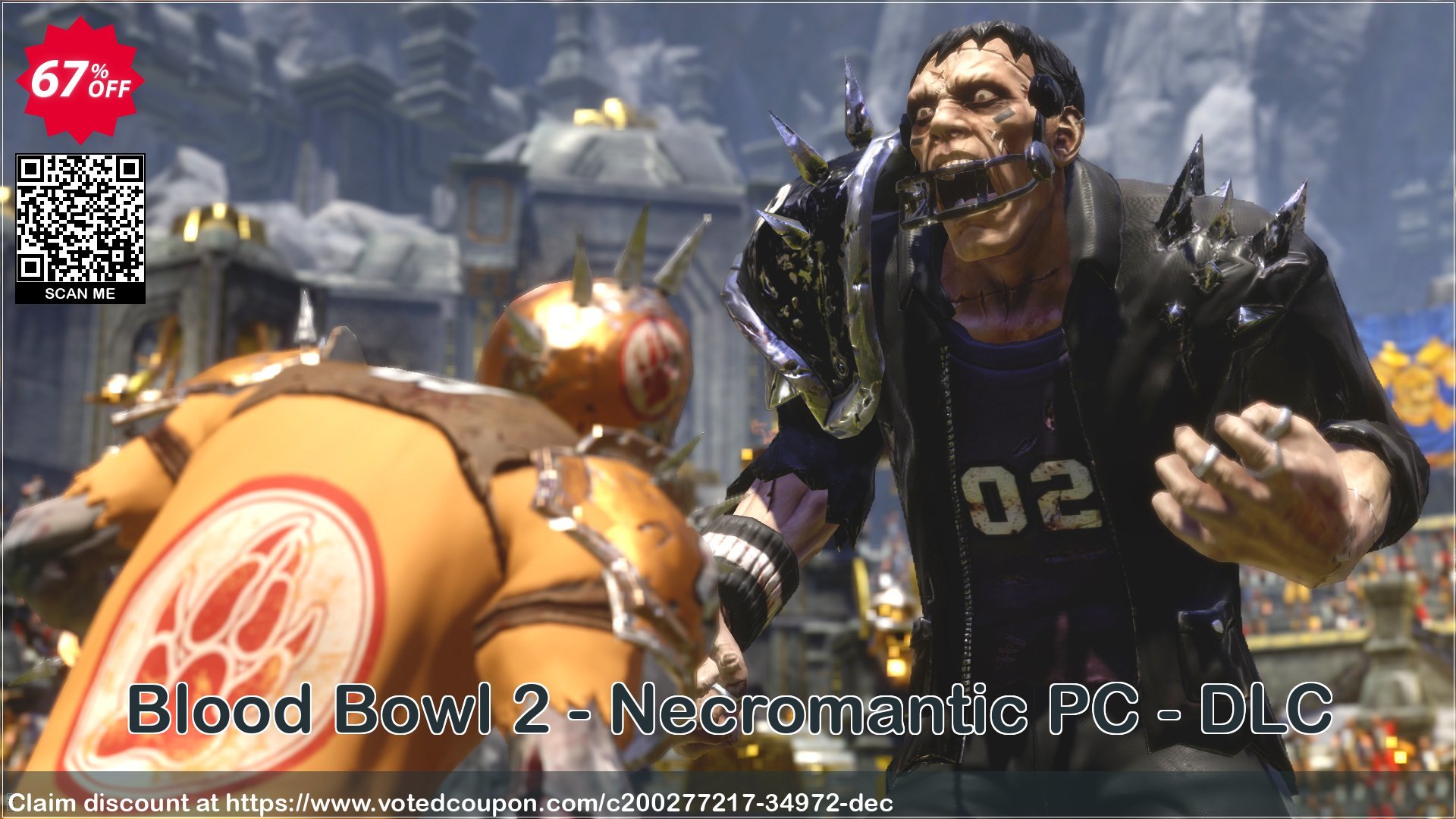 Blood Bowl 2 - Necromantic PC - DLC Coupon, discount Blood Bowl 2 - Necromantic PC - DLC Deal 2024 CDkeys. Promotion: Blood Bowl 2 - Necromantic PC - DLC Exclusive Sale offer 