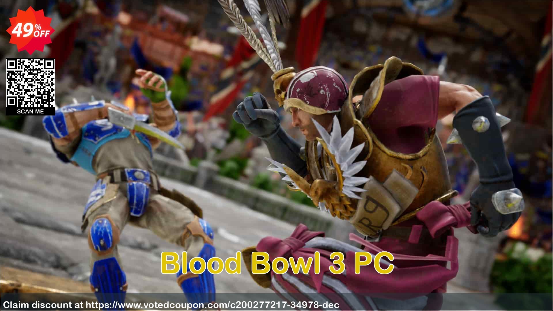 Blood Bowl 3 PC Coupon Code Apr 2024, 49% OFF - VotedCoupon