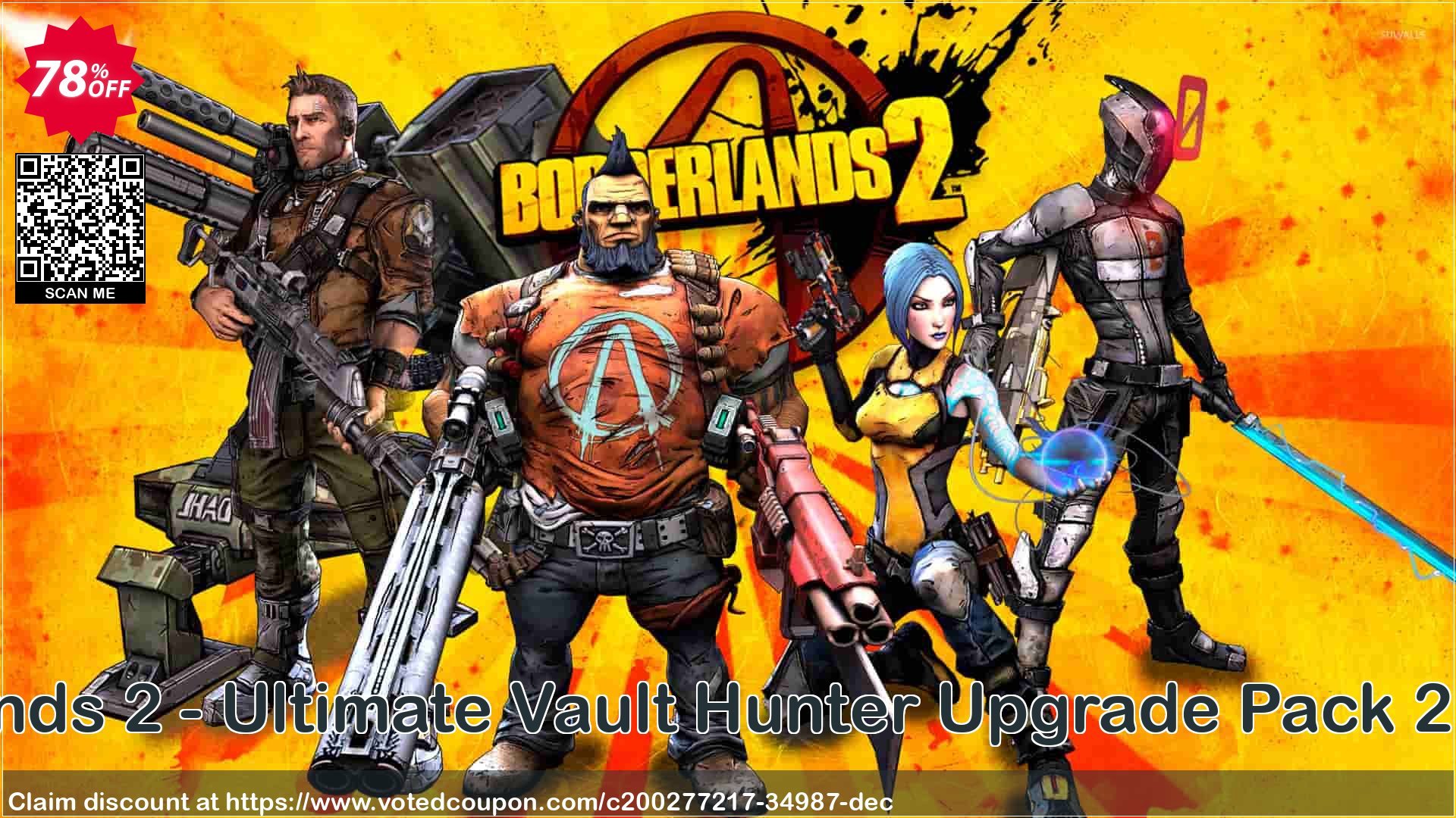 Borderlands 2 - Ultimate Vault Hunter Upgrade Pack 2 PC - DLC Coupon, discount Borderlands 2 - Ultimate Vault Hunter Upgrade Pack 2 PC - DLC Deal 2024 CDkeys. Promotion: Borderlands 2 - Ultimate Vault Hunter Upgrade Pack 2 PC - DLC Exclusive Sale offer 