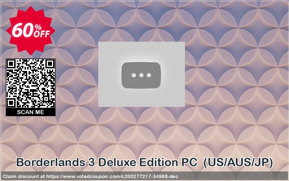Borderlands 3 Deluxe Edition PC , US/AUS/JP  Coupon, discount Borderlands 3 Deluxe Edition PC  (US/AUS/JP) Deal 2023 CDkeys. Promotion: Borderlands 3 Deluxe Edition PC  (US/AUS/JP) Exclusive Sale offer 