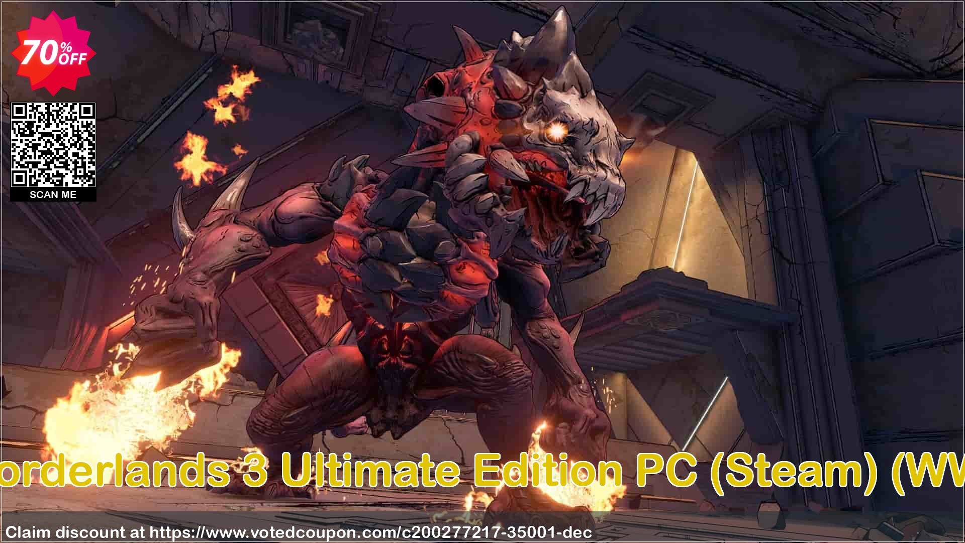 Borderlands 3 Ultimate Edition PC, Steam , WW  Coupon, discount Borderlands 3 Ultimate Edition PC (Steam) (WW) Deal 2024 CDkeys. Promotion: Borderlands 3 Ultimate Edition PC (Steam) (WW) Exclusive Sale offer 