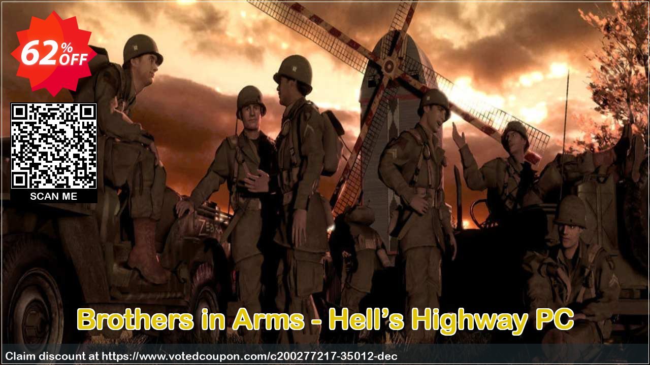 Brothers in Arms - Hell’s Highway PC Coupon, discount Brothers in Arms - Hell’s Highway PC Deal 2024 CDkeys. Promotion: Brothers in Arms - Hell’s Highway PC Exclusive Sale offer 