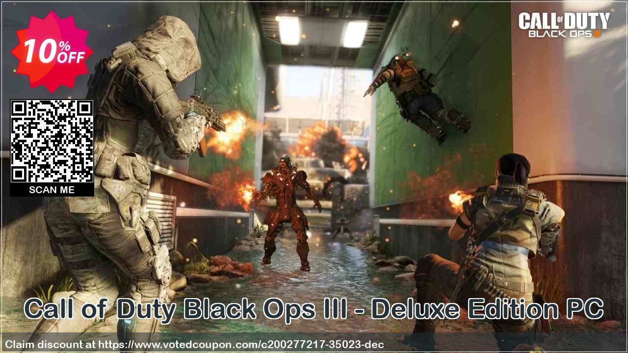 Call of Duty Black Ops III - Deluxe Edition PC Coupon, discount Call of Duty Black Ops III - Deluxe Edition PC Deal 2024 CDkeys. Promotion: Call of Duty Black Ops III - Deluxe Edition PC Exclusive Sale offer 