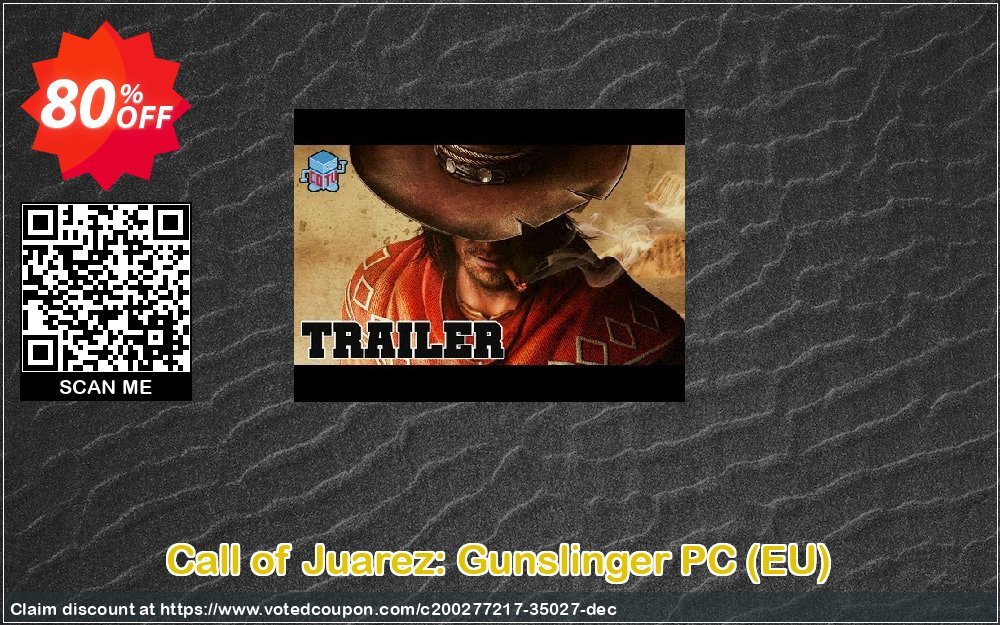 Call of Juarez: Gunslinger PC, EU  Coupon Code May 2024, 80% OFF - VotedCoupon
