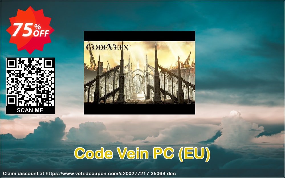 Code Vein PC, EU  Coupon, discount Code Vein PC (EU) Deal 2024 CDkeys. Promotion: Code Vein PC (EU) Exclusive Sale offer 