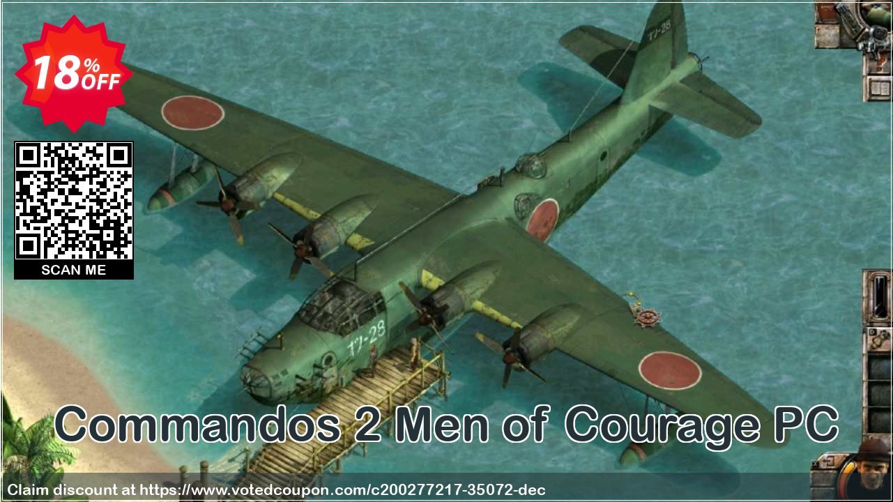 Commandos 2 Men of Courage PC Coupon, discount Commandos 2 Men of Courage PC Deal 2024 CDkeys. Promotion: Commandos 2 Men of Courage PC Exclusive Sale offer 