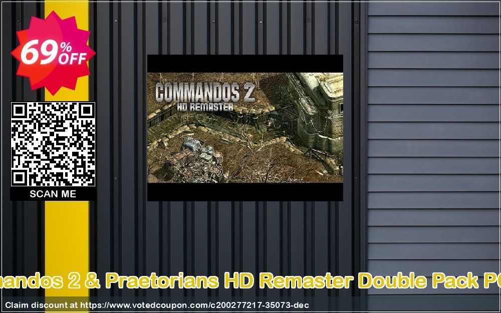Commandos 2 & Praetorians HD Remaster Double Pack PC, EU  Coupon Code Apr 2024, 69% OFF - VotedCoupon