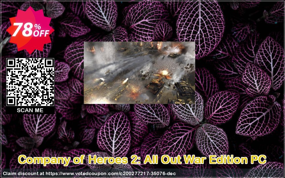 Company of Heroes 2: All Out War Edition PC Coupon Code May 2024, 78% OFF - VotedCoupon