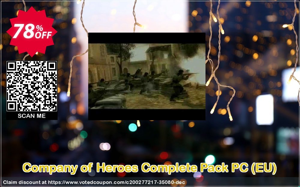 Company of Heroes Complete Pack PC, EU  Coupon, discount Company of Heroes Complete Pack PC (EU) Deal 2024 CDkeys. Promotion: Company of Heroes Complete Pack PC (EU) Exclusive Sale offer 