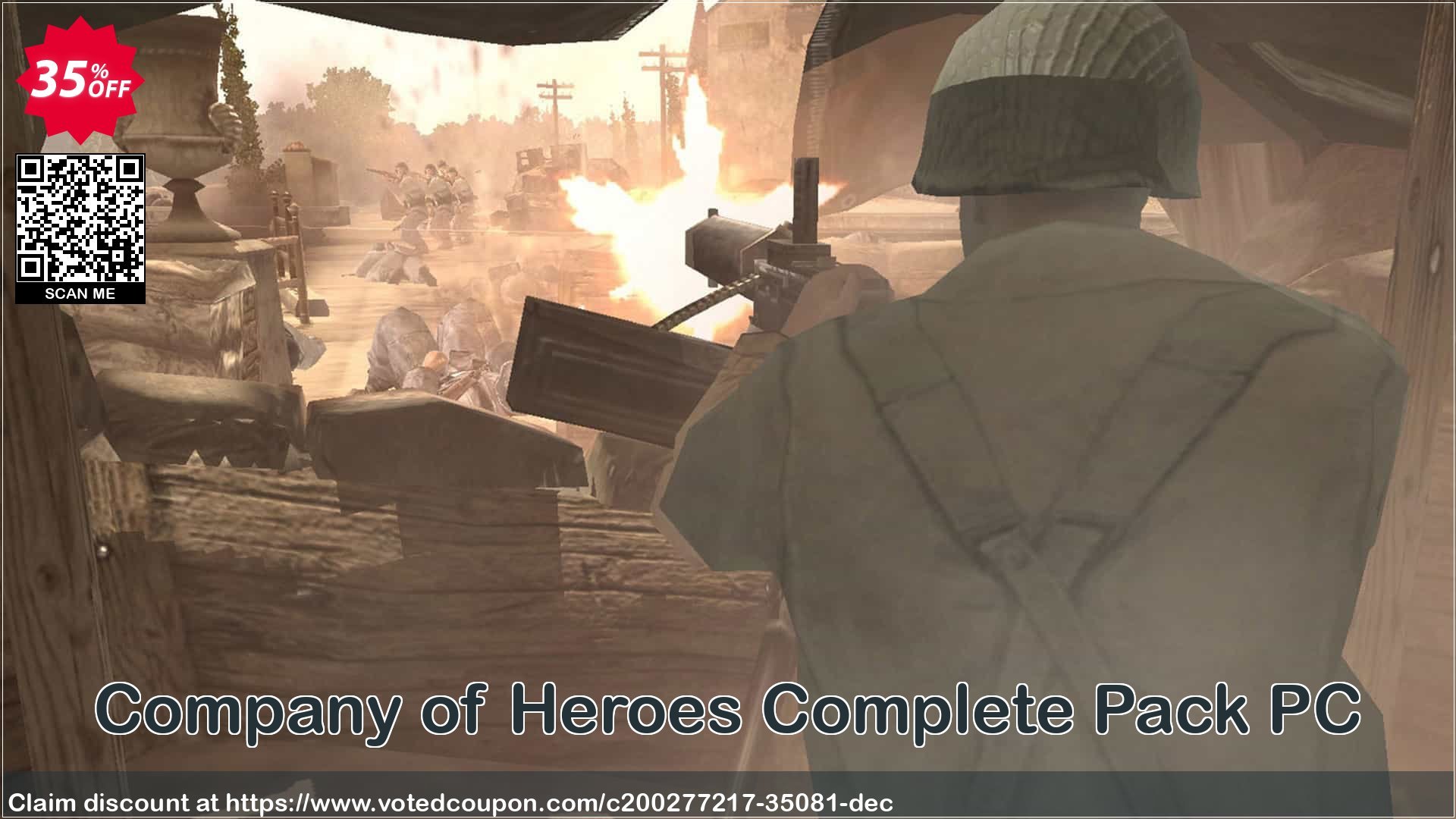 Company of Heroes Complete Pack PC Coupon, discount Company of Heroes Complete Pack PC Deal 2024 CDkeys. Promotion: Company of Heroes Complete Pack PC Exclusive Sale offer 