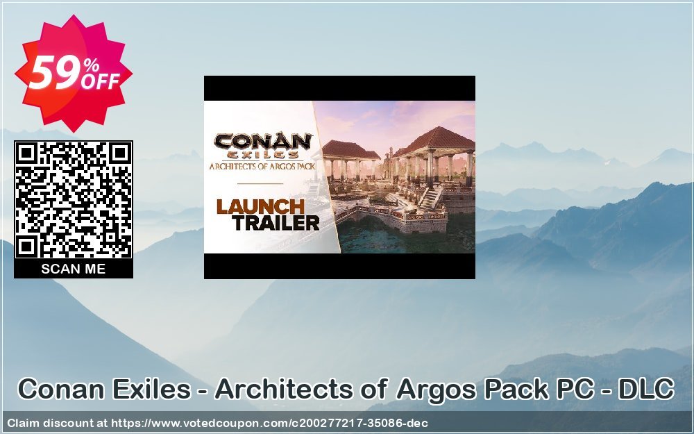 Conan Exiles - Architects of Argos Pack PC - DLC Coupon, discount Conan Exiles - Architects of Argos Pack PC - DLC Deal 2024 CDkeys. Promotion: Conan Exiles - Architects of Argos Pack PC - DLC Exclusive Sale offer 