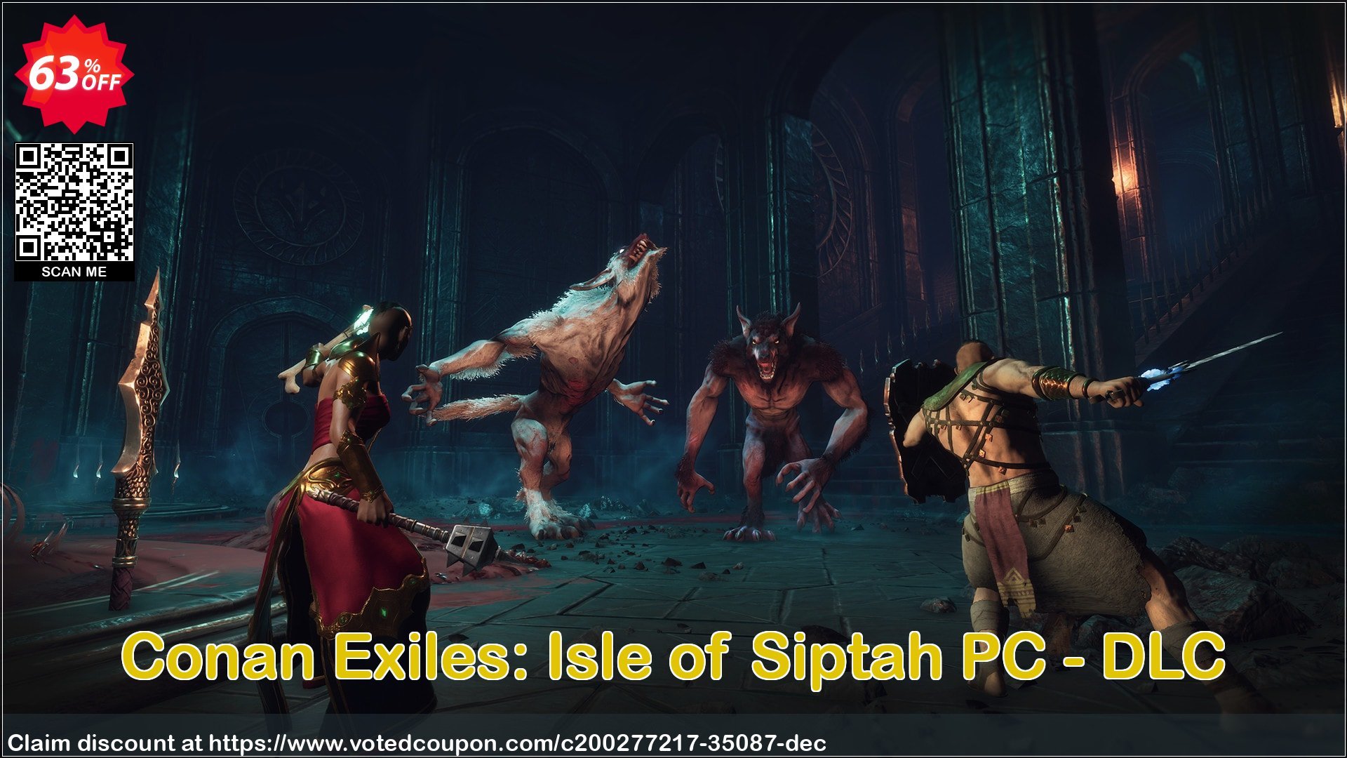 Conan Exiles: Isle of Siptah PC - DLC Coupon Code Apr 2024, 63% OFF - VotedCoupon