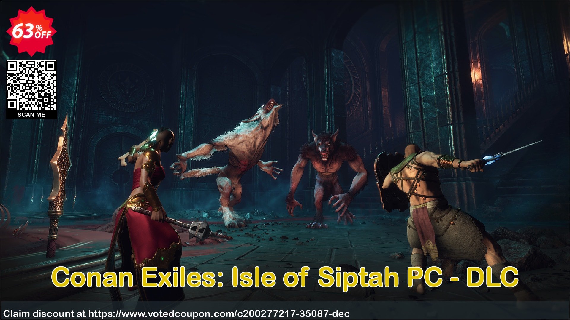 Conan Exiles: Isle of Siptah PC - DLC Coupon, discount Conan Exiles: Isle of Siptah PC - DLC Deal 2024 CDkeys. Promotion: Conan Exiles: Isle of Siptah PC - DLC Exclusive Sale offer 