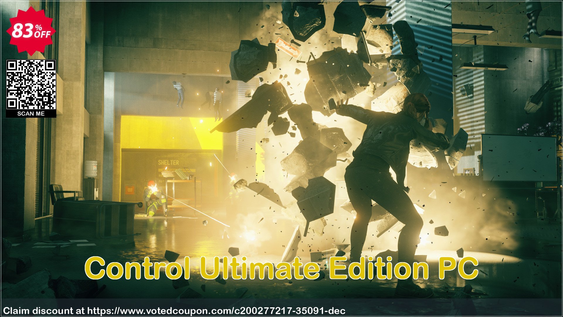 Control Ultimate Edition PC Coupon, discount Control Ultimate Edition PC Deal 2024 CDkeys. Promotion: Control Ultimate Edition PC Exclusive Sale offer 