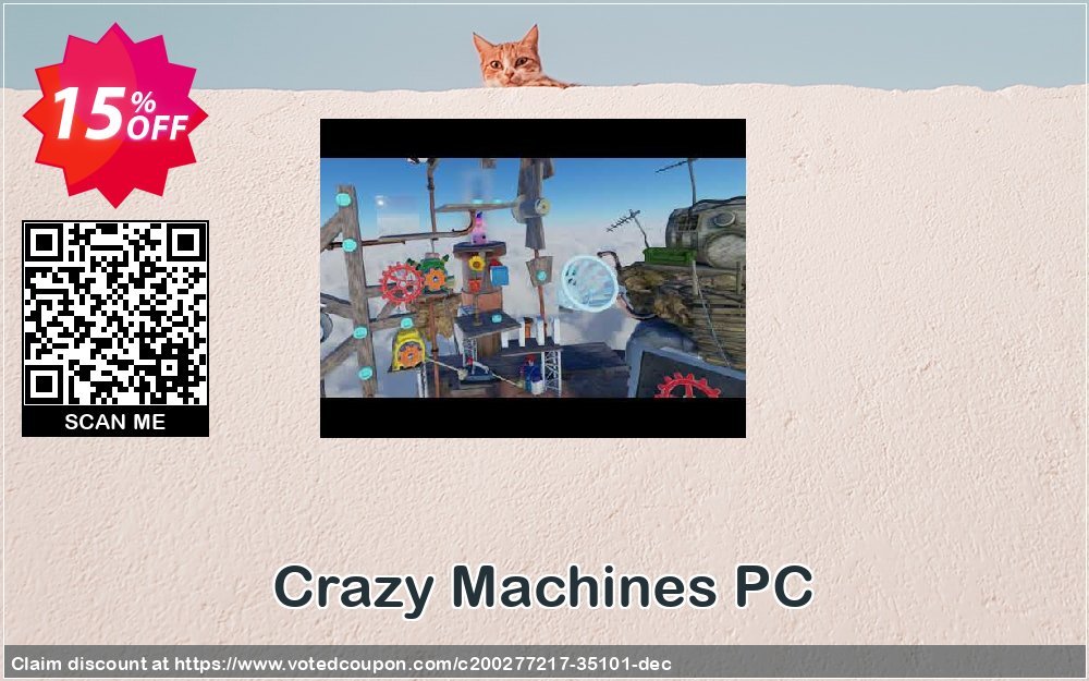 Crazy MAChines PC Coupon, discount Crazy Machines PC Deal 2024 CDkeys. Promotion: Crazy Machines PC Exclusive Sale offer 