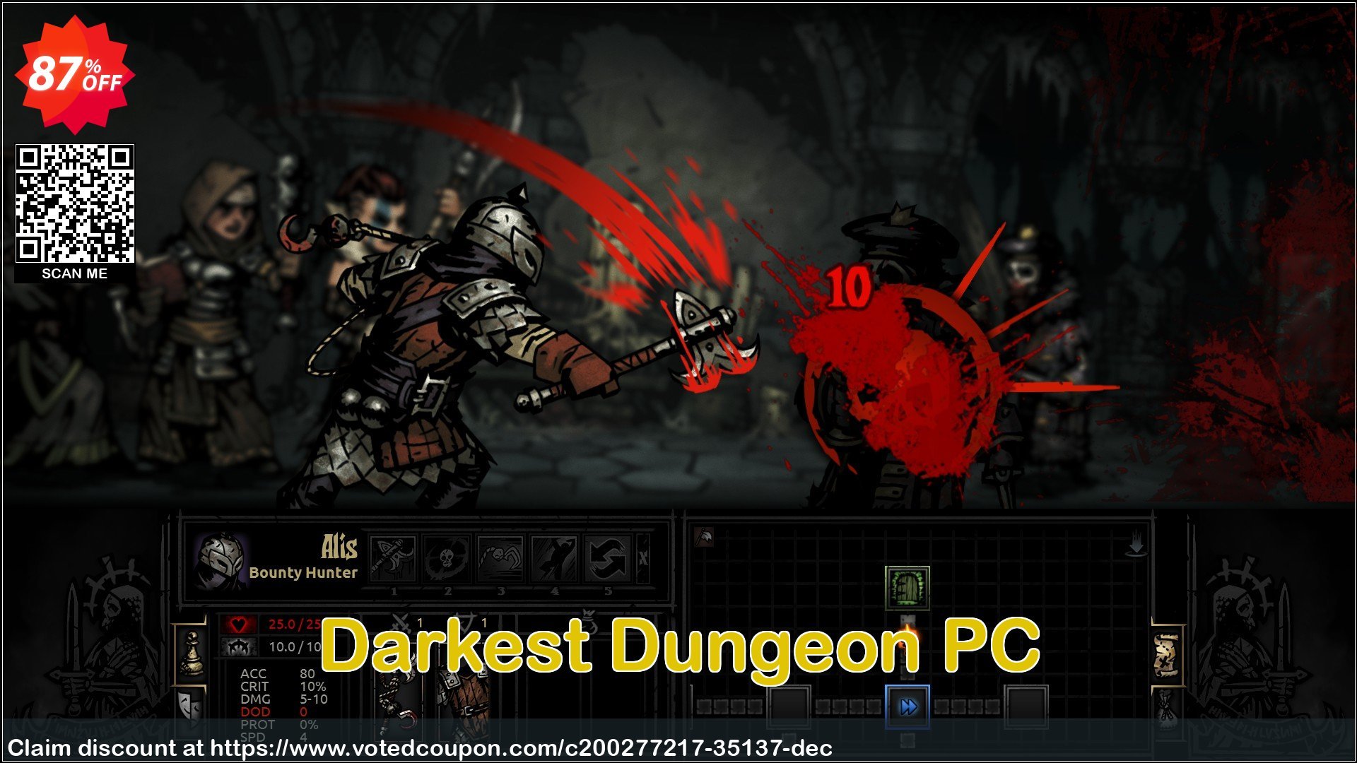 Darkest Dungeon PC Coupon, discount Darkest Dungeon PC Deal 2024 CDkeys. Promotion: Darkest Dungeon PC Exclusive Sale offer 