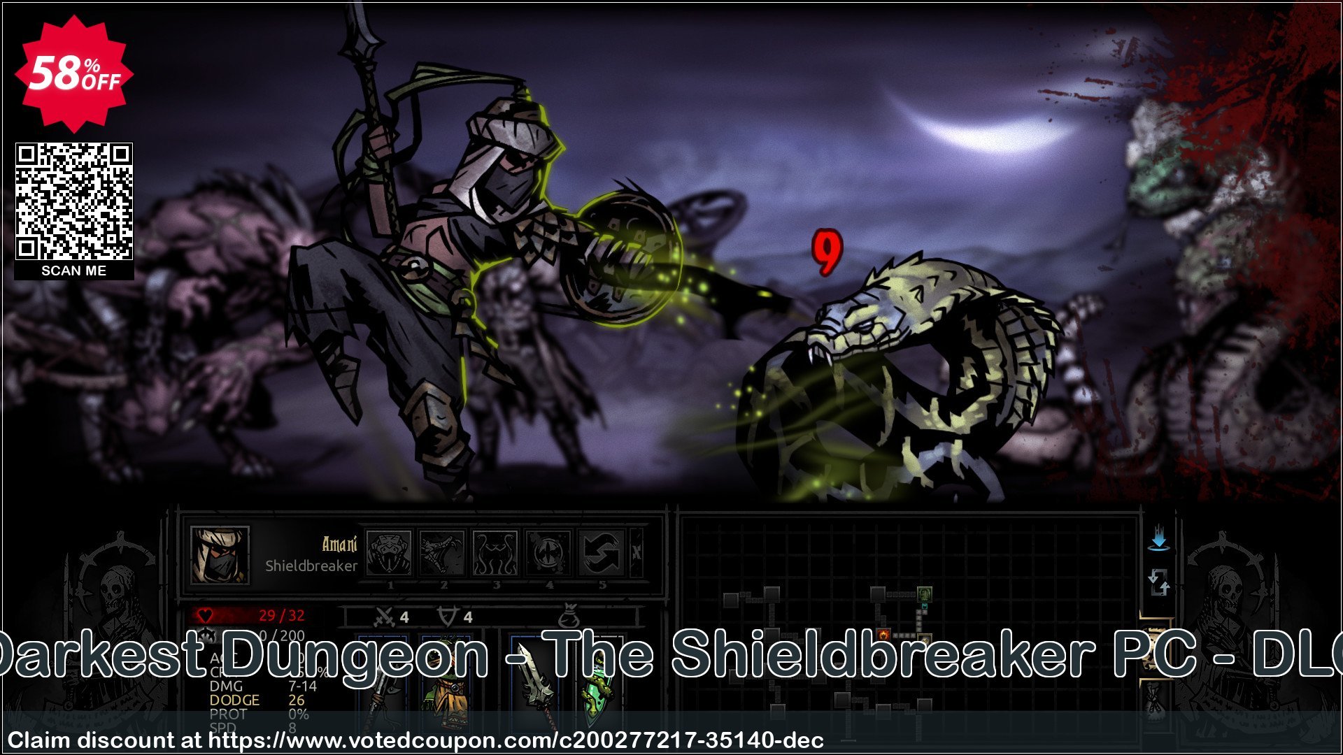 Darkest Dungeon - The Shieldbreaker PC - DLC Coupon, discount Darkest Dungeon - The Shieldbreaker PC - DLC Deal 2024 CDkeys. Promotion: Darkest Dungeon - The Shieldbreaker PC - DLC Exclusive Sale offer 