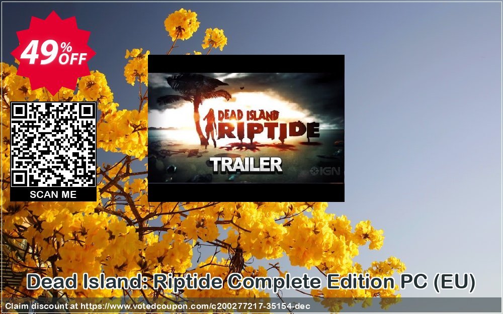 Dead Island: Riptide Complete Edition PC, EU  Coupon Code Apr 2024, 49% OFF - VotedCoupon