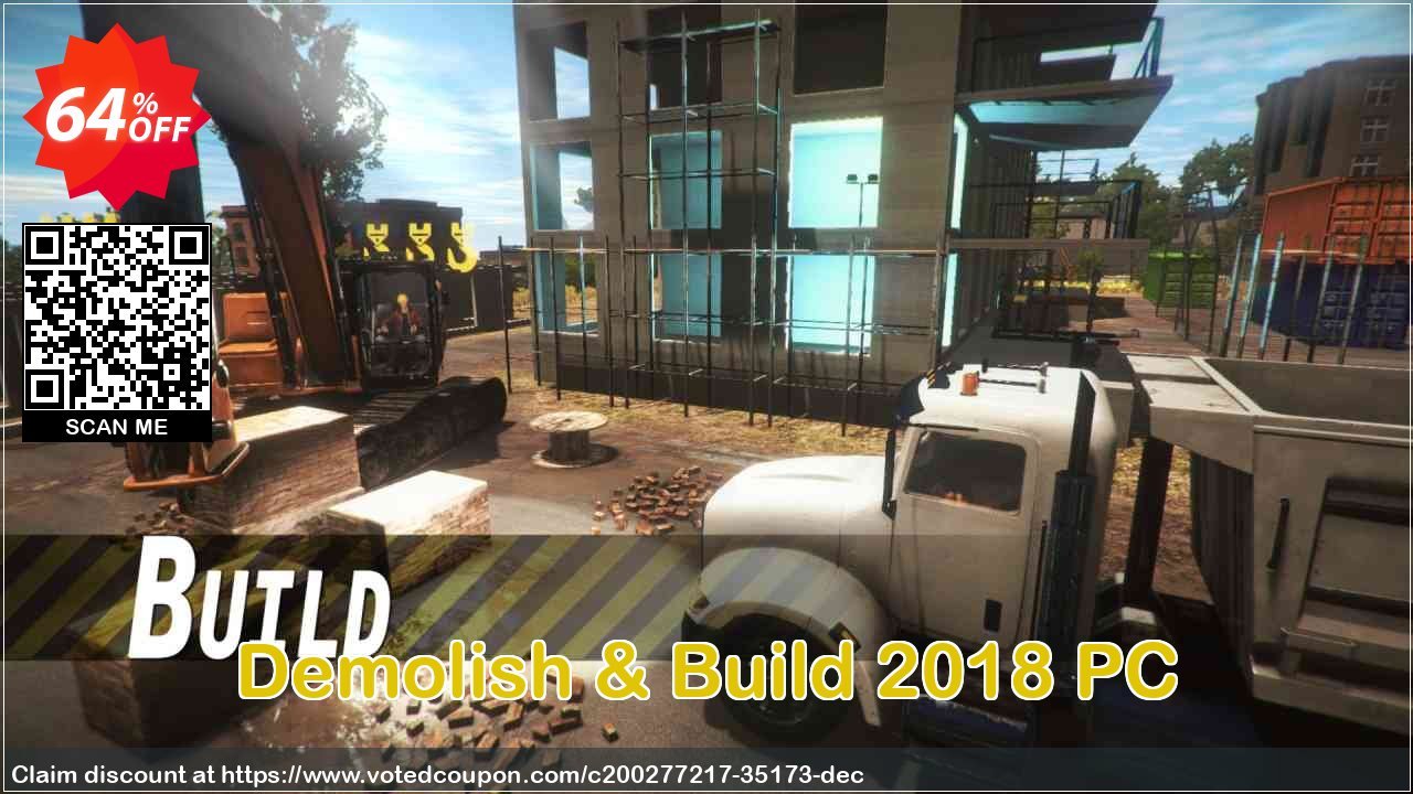 Demolish & Build 2018 PC Coupon, discount Demolish & Build 2018 PC Deal 2024 CDkeys. Promotion: Demolish & Build 2018 PC Exclusive Sale offer 