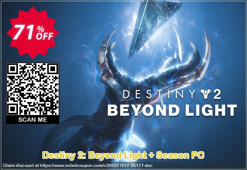 Destiny 2: Beyond Light + Season PC Coupon Code Apr 2024, 71% OFF - VotedCoupon