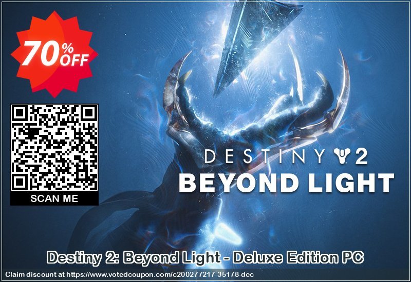Destiny 2: Beyond Light - Deluxe Edition PC Coupon Code Apr 2024, 70% OFF - VotedCoupon