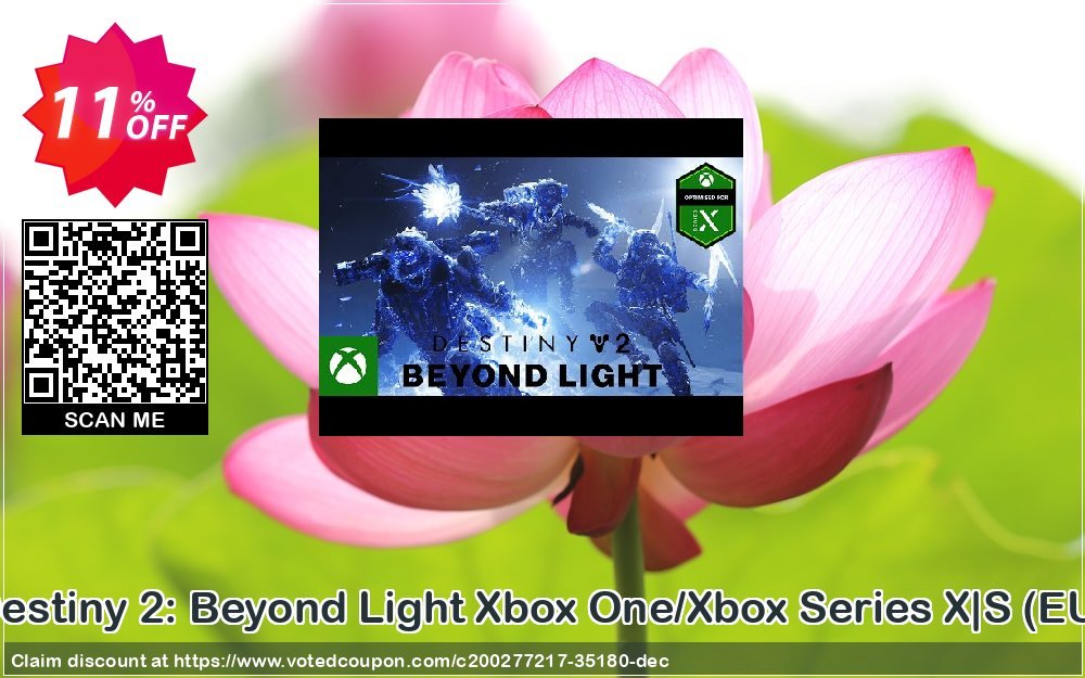 Destiny 2: Beyond Light Xbox One/Xbox Series X|S, EU  Coupon Code Apr 2024, 11% OFF - VotedCoupon