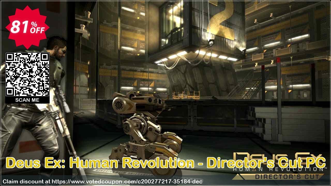 Deus Ex: Human Revolution - Director's Cut PC Coupon Code May 2024, 81% OFF - VotedCoupon