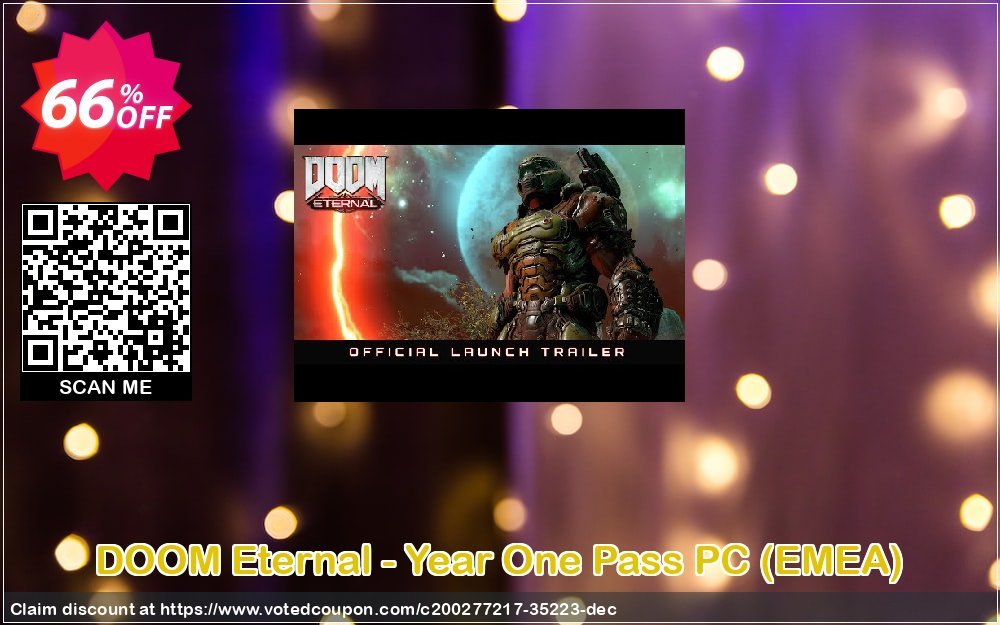 DOOM Eternal - Year One Pass PC, EMEA  Coupon Code Apr 2024, 66% OFF - VotedCoupon