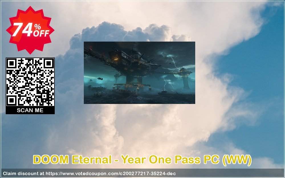 DOOM Eternal - Year One Pass PC, WW  Coupon, discount DOOM Eternal - Year One Pass PC (WW) Deal 2024 CDkeys. Promotion: DOOM Eternal - Year One Pass PC (WW) Exclusive Sale offer 