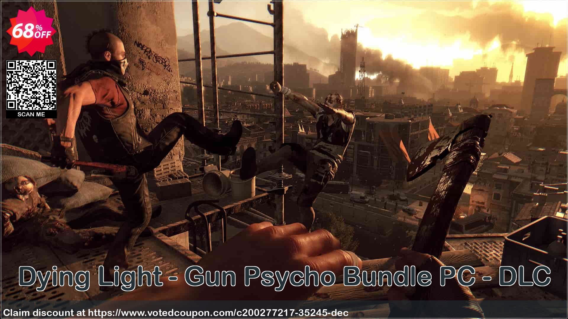 Dying Light - Gun Psycho Bundle PC - DLC Coupon, discount Dying Light - Gun Psycho Bundle PC - DLC Deal 2024 CDkeys. Promotion: Dying Light - Gun Psycho Bundle PC - DLC Exclusive Sale offer 